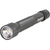 Metall-Taschenlampe mit LED-Leuchte, robust und rutschfester Griff.