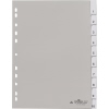 DURABLE Ordnerregister 10 Registerblätter grau Produktbild pa_produktabbildung_1 S