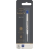 Blaue Parker Gelmine QUINK in Blisterverpackung mit Logo und Beschreibung.
