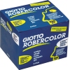 Gelbe Tafelkreide in einer blauen Verpackung mit der Aufschrift "GIOTTO ROBERCOLOR".