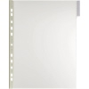 Transparente Sichttafel mit stabiler Profilleiste und seitlichem Aufnahmekanal für Zapfenmechanik.