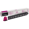 Magenta Toner TK-8345M in schwarzer Verpackung mit pinker Frontansicht.