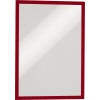 Magnetrahmen in roter Farbe für DIN A3 Dokumente, geeignet für metallische Oberflächen.