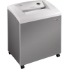 Hochwertiger Aktenvernichter mit robustem Design und Schublade sowie einem Schneidbereich oben.