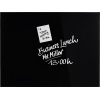 magnetoplan® Glasboard Design tiefschwarz 80 x 60 x 0,5 cm (B x H x T) Produktbild pa_ohnedeko_2 S