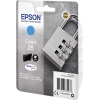 Epson Tintenpatrone 35 cyan in Verpackung mit Sichtfenster und Sicherheitsverschluss.