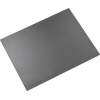 Graue Schreibunterlage mit mattem Finish in rechteckiger Form.