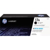 HP Projekt-Toner 17A in schwarzer Verpackung mit Produktinformationen und Barcode.