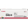 Tonerpatrone 046H in gelber Verpackung für Canon Drucker, Produktabbildung.