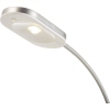 Flexible LED Tischleuchte mit ergonomischem Leuchtenarm und integrierter Lichtquelle.