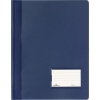 DURABLE Schnellhefter DURALUX® TRANSLUZENT ohne transparenten Vorderdeckel dunkelblau Produktbild pa_produktabbildung_1 S