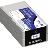 Schwarze Tintenpatrone SJIC22P(K) von Epson in grauer Verpackung mit Aufkleber.