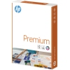Packung mit HP Premium Kopierpapier DIN A4 90 g/m² auf hellem Hintergrund.