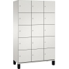 C+P Schließfachschrank Cambio 1.200 x 1.980 x 525 mm (B x H x T) 15 Fächer lichtgrau lichtgrau Produktbild pa_produktabbildung_1 S