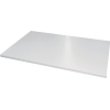 Weiße Platte als Einlegeboden für Büroschränke, Maße 925 x 552 mm.
