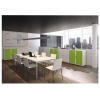easyDesk® Konferenztisch 1.500 x 750 x 1.140 mm (B x H x T) anthrazit/weiß Produktbild pa_ohnedeko_1 S