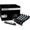 Transfereinheit von Lexmark neben Verpackung in Produktabbildung.