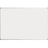 Weißes, rechteckiges Whiteboard mit Aluminiumrahmen, geeignet für Büro und Meetings.