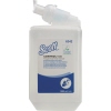Schaumseife in einer transparenten Flasche mit Spender, 1000 ml, für häufigen Gebrauch.