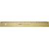 Holzlineal mit 30 cm Länge und gerader Kante, mit Zentimeter- und Millimeter-Einteilung.