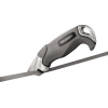 Sicherheitsmesser mit ergonomischem Griff schneidet mühelos durch Packschnüre und Kordeln.