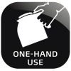 Einhandbedienung