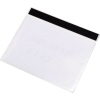 Transparente Sichttasche im Querformat für DIN A4 mit magnetischem oberen Rand.