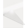 Transparente Laminierfolie DIN A4 mit einem sichtbaren, spitzen Ende.