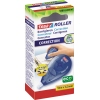 Korrekturroller mit ergonomischem Design in Verpackung, geeignet für Rechts- und Linkshänder.