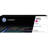 HP Toner 415A in magenta mit schwarzem Verpackungsdesign und Produktinformationen auf der Box.