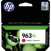 HP Tintenpatrone 963XL in Magenta, Verpackung mit Pflanzen- und Schmetterlingsmotiv.