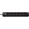 brennenstuhl® Steckdosenleiste Bremounta 6 Steckdosen schwarz Produktbild pa_produktabbildung_1 S