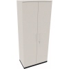 Flügeltürenschrank in anthrazit metallic und diamantweiß, Maße 800 x 1.869 x 442 mm.