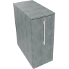 Beistellcontainer 463 x 1.115 x 900 mm (B x H x T) links offen beton hell Produktbild pa_produktabbildung_1 S
