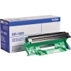 Trommel DR-1050 von Brother neben Verpackung in Produktabbildung.