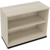 Regal endless 2 Ordnerhöhen 1.000 x 781 x 442 mm (B x H x T) anthrazit metallic akazie hell Produktbild pa_produktabbildung_1 S