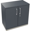 Flügeltürenschrank endless 800 x 781 x 442 mm (B x H x T) silberaluminium lavagrau Produktbild pa_produktabbildung_1 S