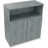 Regalschrank endless 1.000 x 1.133 x 442 mm (B x H x T) verkehrsweiß beton hell Produktbild pa_produktabbildung_1 S