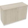 Schiebetürenschrank endless 1.200 x 781 x 442 mm (B x H x T) verkehrsweiß akazie hell Produktbild pa_produktabbildung_1 S