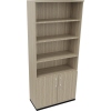 Regalschrank endless 1.000 x 2.221 x 442 mm (B x H x T) anthrazit metallic eiche natur Produktbild pa_produktabbildung_1 S