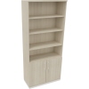 Regalschrank endless 1.000 x 2.221 x 442 mm (B x H x T) verkehrsweiß akazie hell Produktbild pa_produktabbildung_1 S