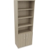 Regalschrank endless 800 x 2.221 x 442 mm (B x H x T) verkehrsweiß eiche natur Produktbild pa_produktabbildung_1 S
