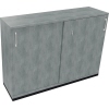 Schiebetürenschrank endless 1.600 x 1.133 x 442 mm (B x H x T) anthrazit metallic beton hell Produktbild pa_produktabbildung_1 S