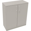 Flügeltürenschrank endless 1.000 x 1.133 x 442 mm (B x H x T) silberaluminium lichtgrau Produktbild pa_produktabbildung_1 S