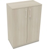 Flügeltürenschrank endless 800 x 1.133 x 442 mm (B x H x T) silberaluminium akazie hell Produktbild pa_produktabbildung_1 S