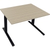 Schreibtisch all in one 1.200 x 645-1.275 x 900 mm (B x H x T) eiche natur anthrazit metallic Produktbild pa_produktabbildung_1 S
