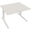 Schreibtisch all in one 1.200 x 645-1.275 x 900 mm (B x H x T) diamant weiß verkehrsweiß Produktbild pa_produktabbildung_1 S