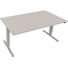 Schreibtisch 1.600 x 625-1.285 x 900 mm (B x H x T) lichtgrau silberaluminium Produktbild pa_produktabbildung_1 S