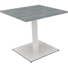 Konferenztisch communication 800 x 720 x 800 mm (B x H x T) *verkehrsweiß* beton hell Produktbild pa_produktabbildung_1 S