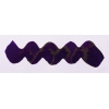 Lila Tintentest in gewellter Form, zeigt den Zweifarbeneffekt der Diamine Tinte Purple Rain.